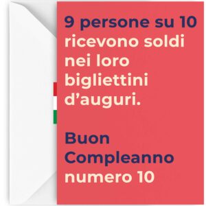Bigliettini Auguri Divertenti per tutte l'età